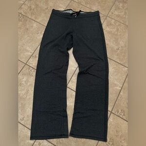CHARCOAL GREY FLARE NIKE FLEECE PANTS